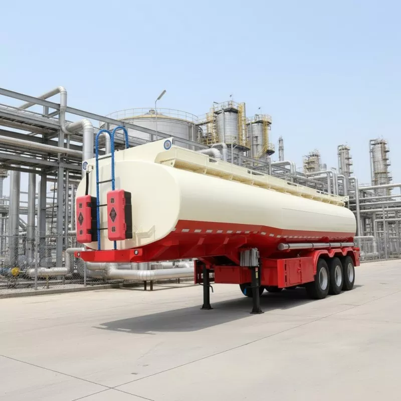 Korrosionsbeständiger Chemikalientank-Sattelauflieger