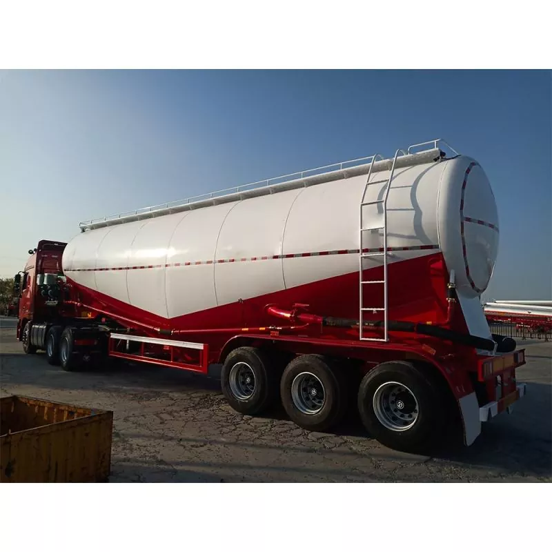 Horizontaler Pulvertank-Sattelauflieger