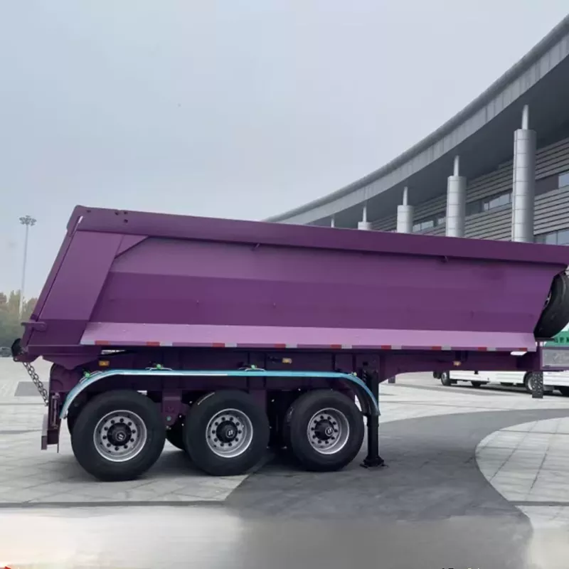 Hinterkippbarer U-Box-Sattelauflieger